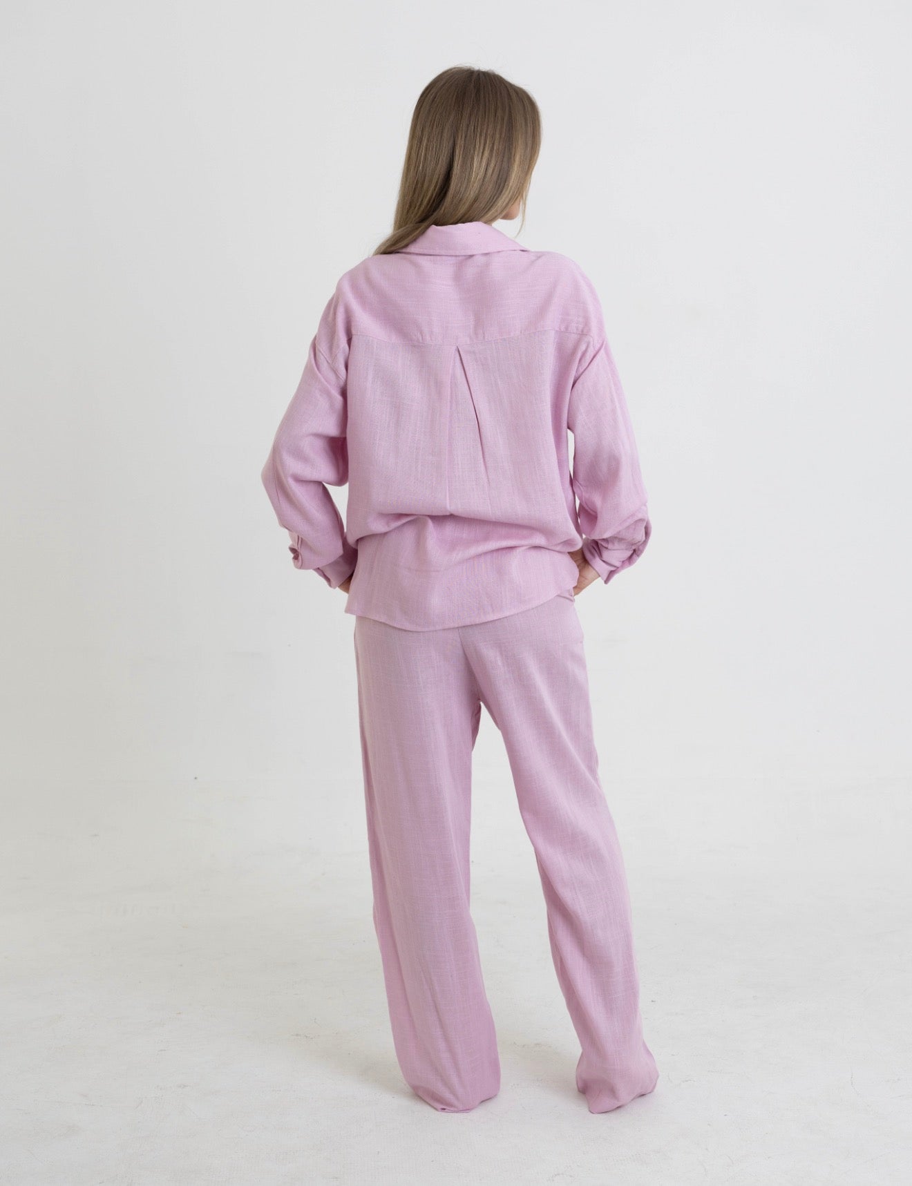 Pink Linen Set