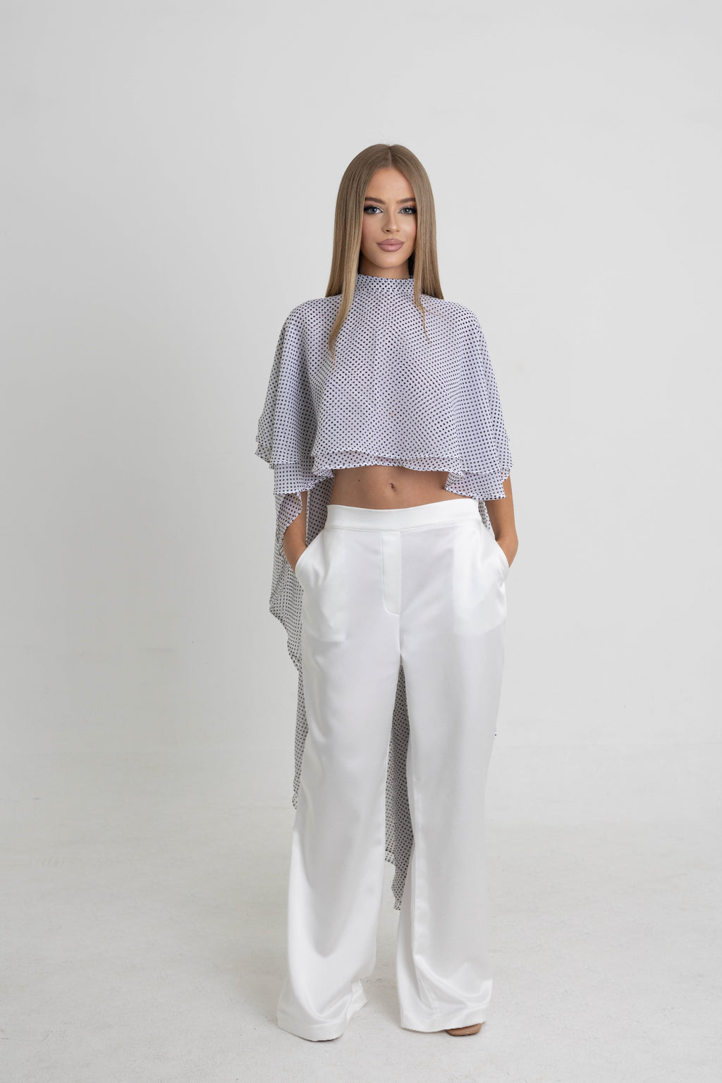 White Cape Set