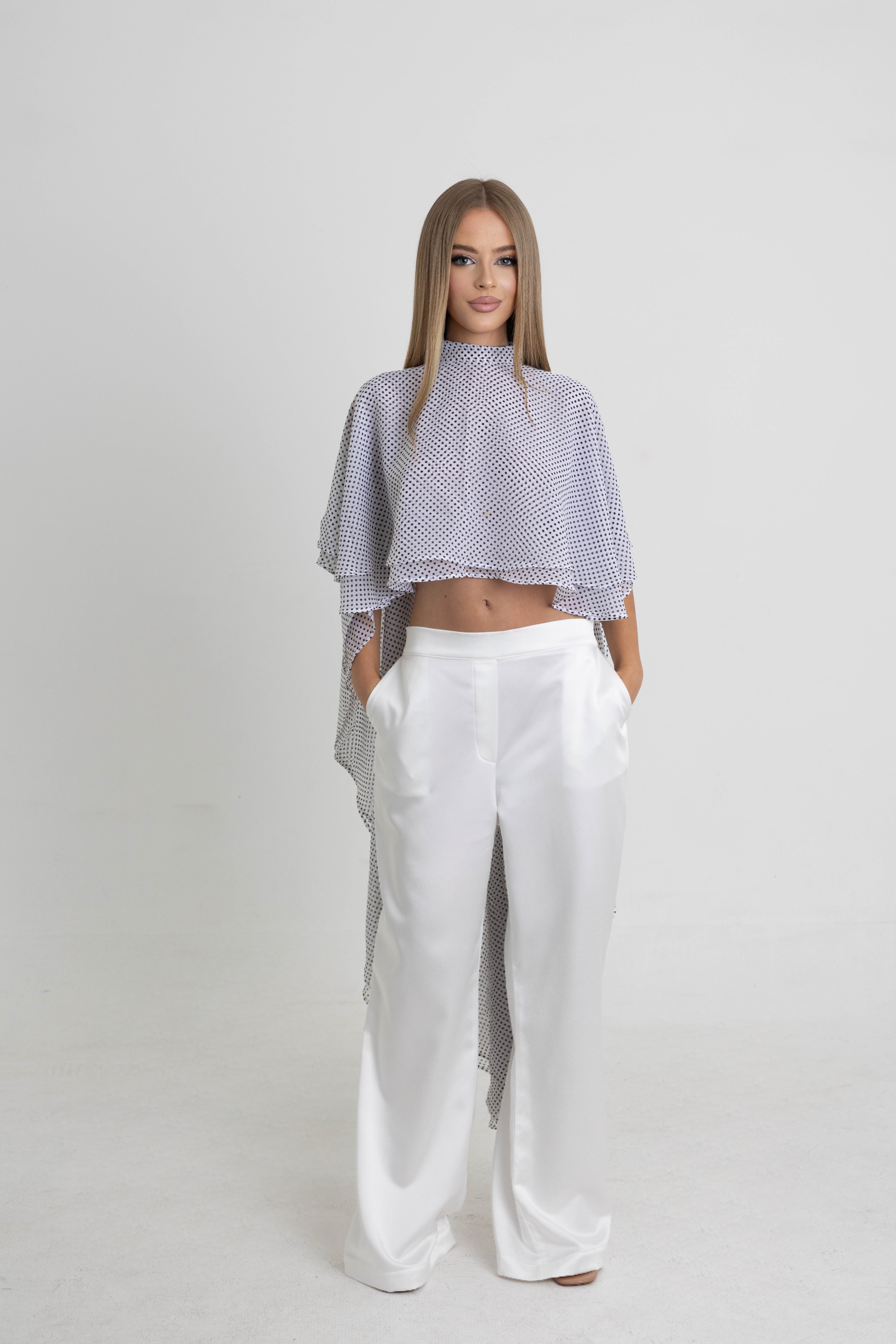 White Cape Set