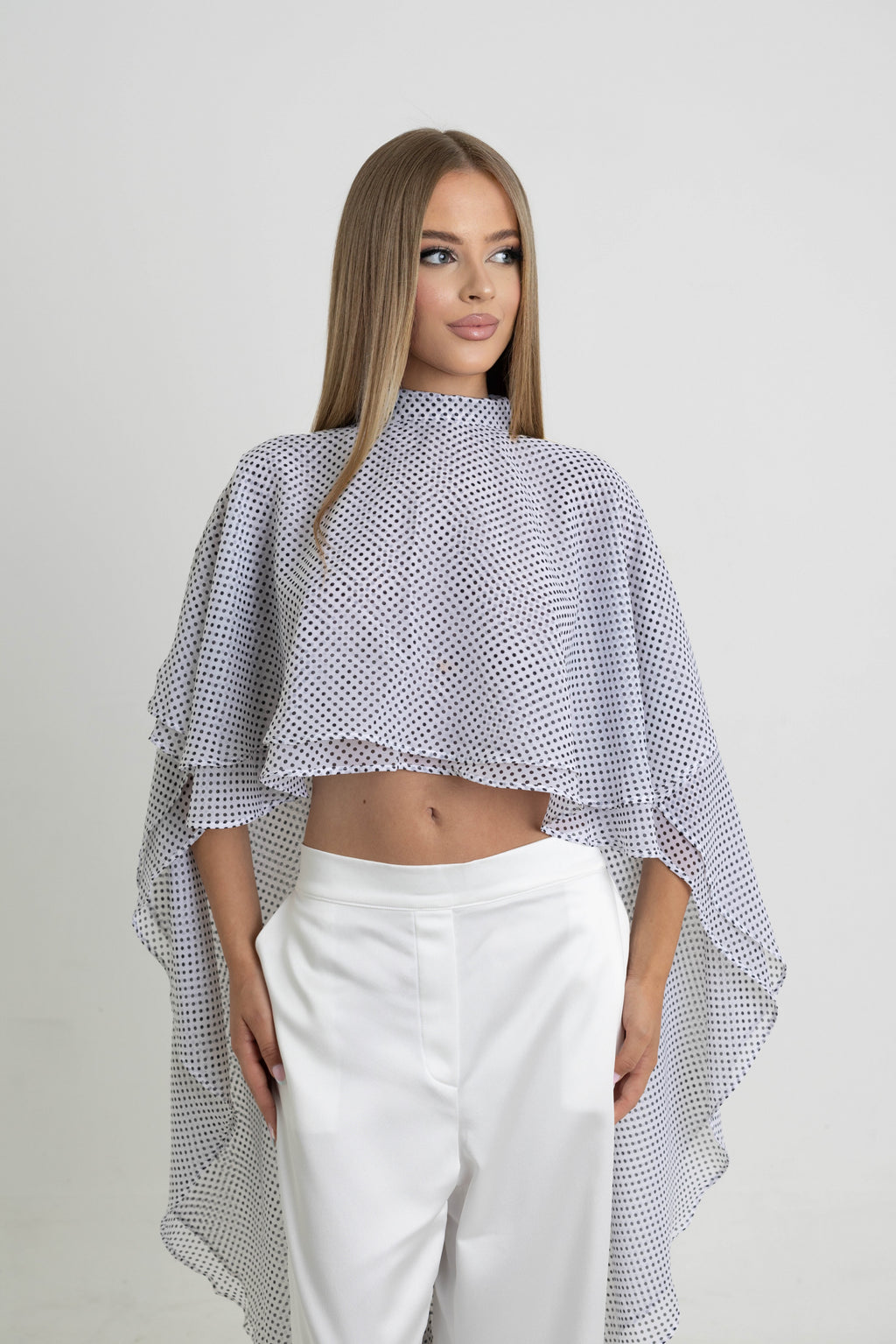 White Cape Set