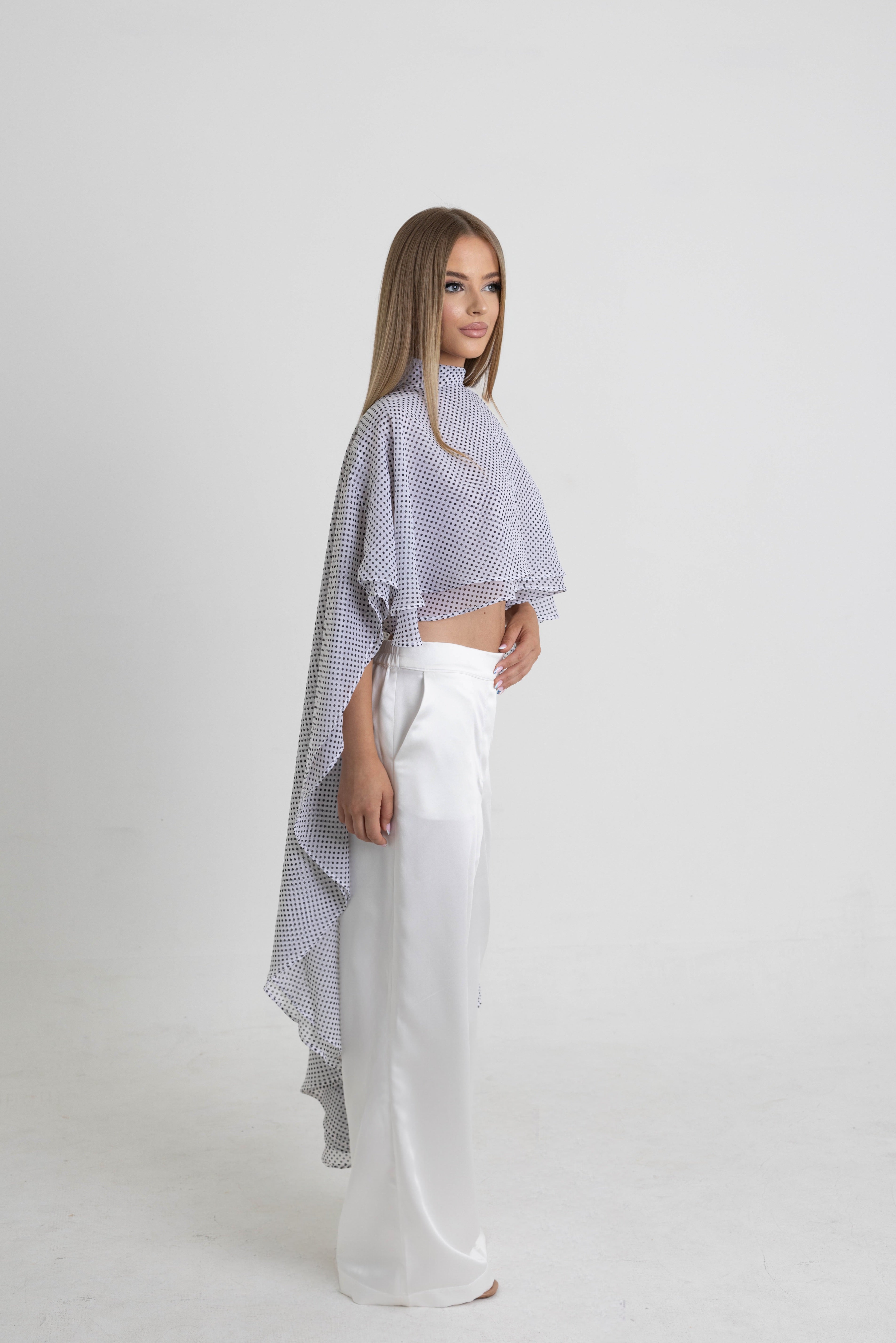 White Cape Set